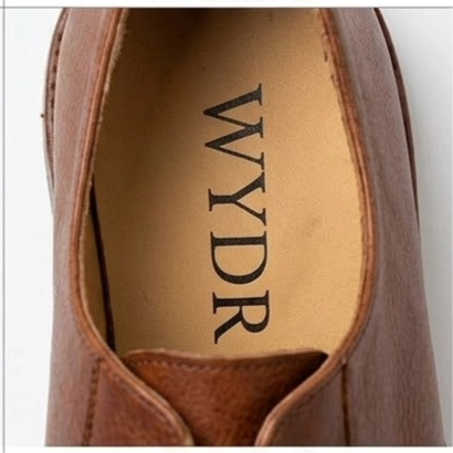 WYDR branded insole detail